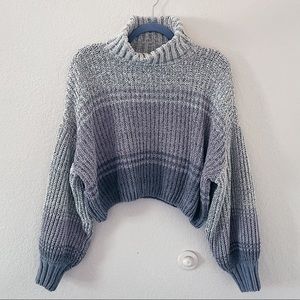 Knit cropped sweater